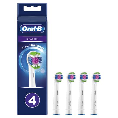 Oral-B 3D Power Toothbrush Heads 4 Pack
